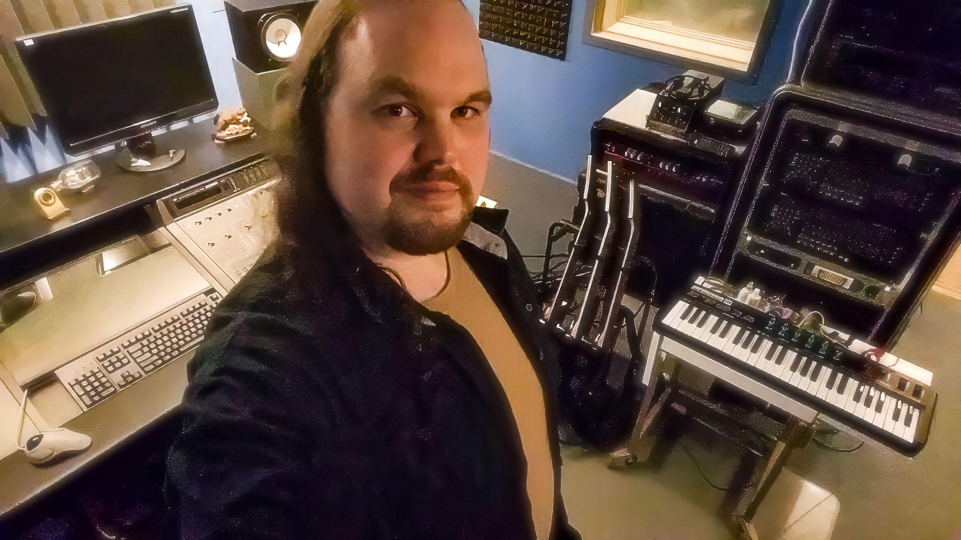 Squank Studio control room