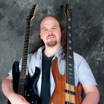 James Michael House with guitar and bass
